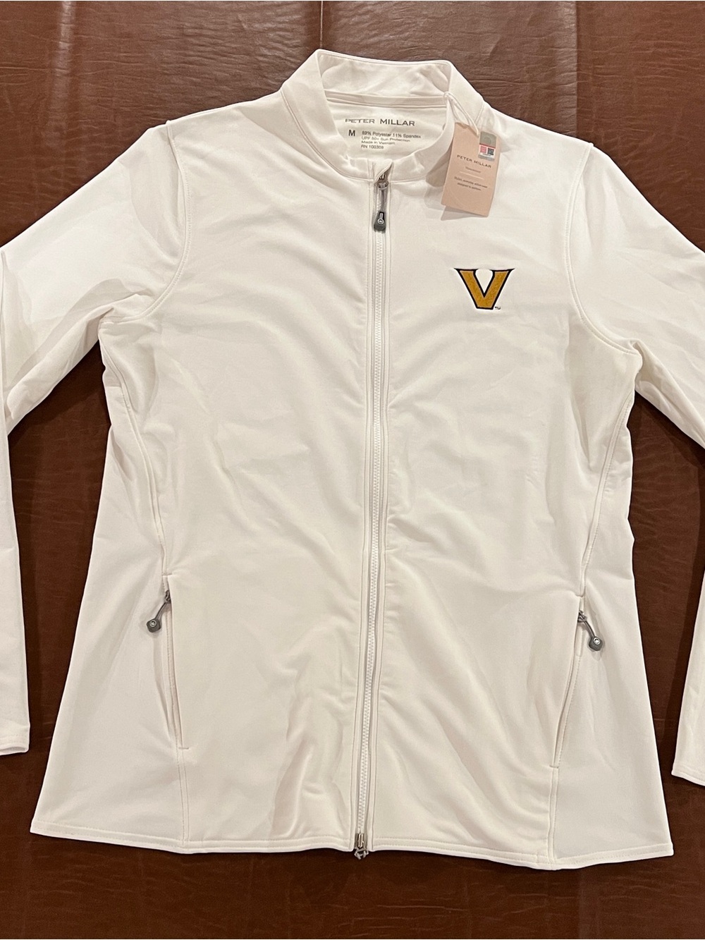 NWT Women’s Peter Millar Vanderbilt University Katy Full-Zip - Medium